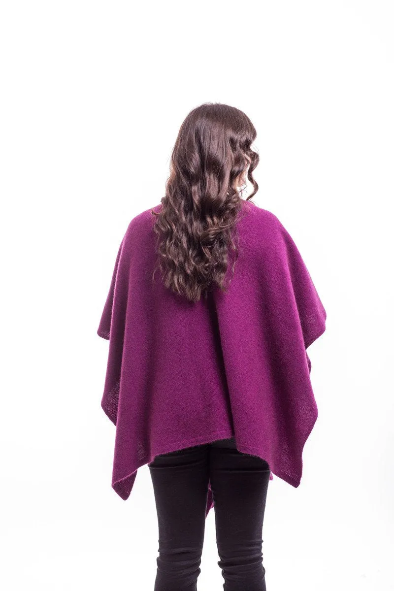 Possum Merino Split Front Cape