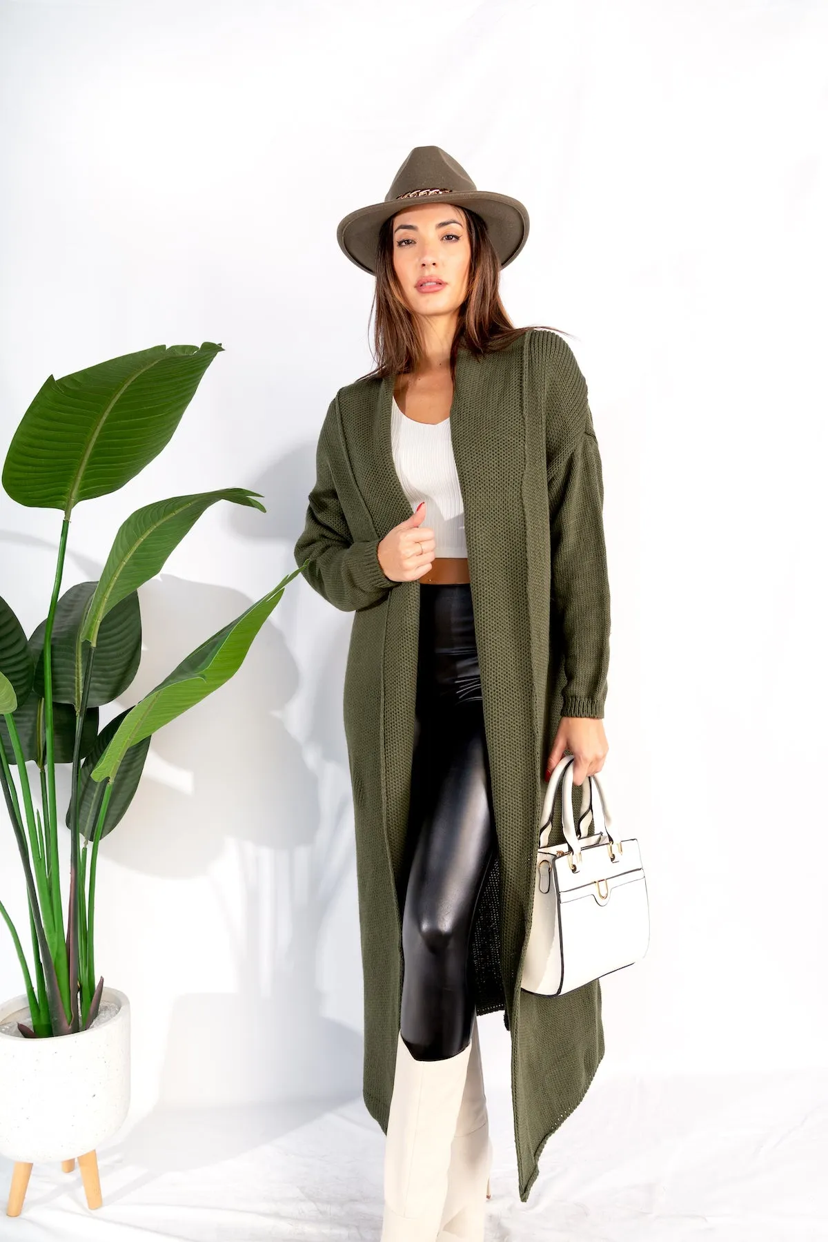 SABRINA Knit Duster Long Cardigan