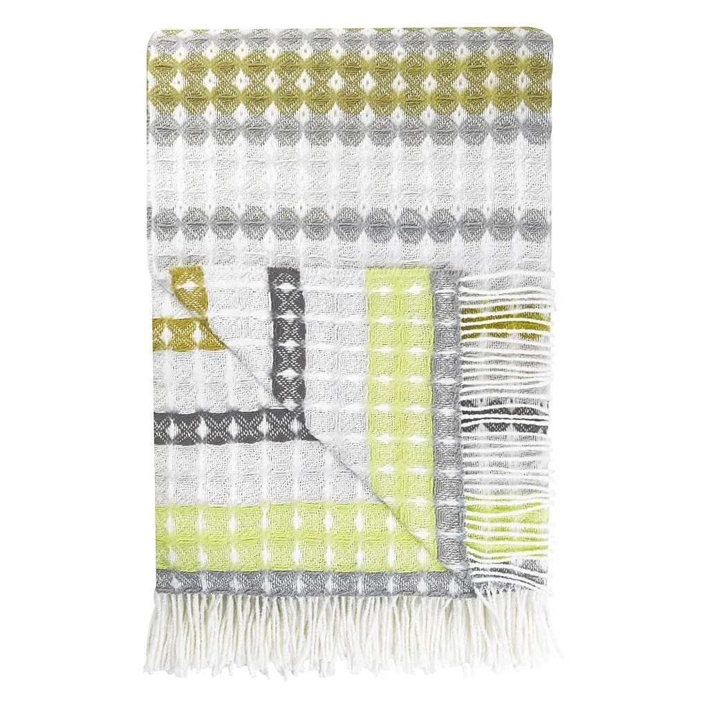 Santerno Moss Throw by Designers Guild