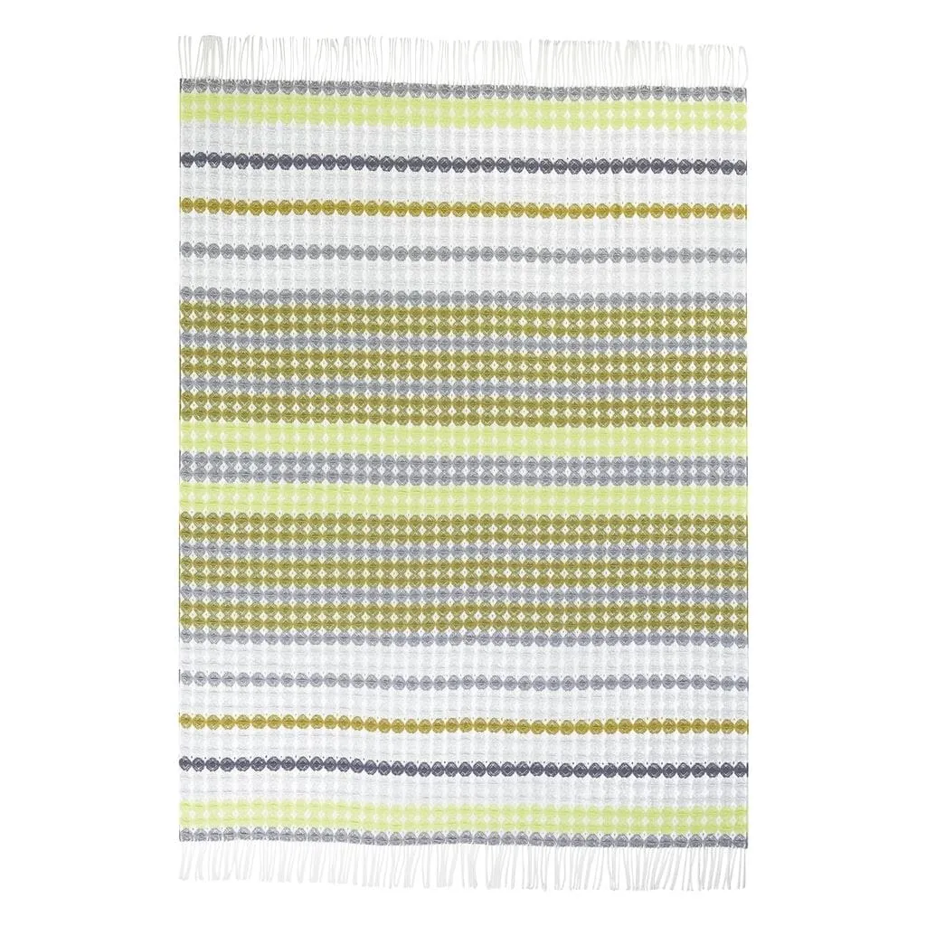 Santerno Moss Throw by Designers Guild