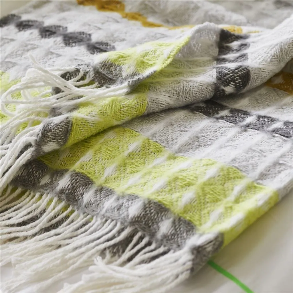 Santerno Moss Throw by Designers Guild