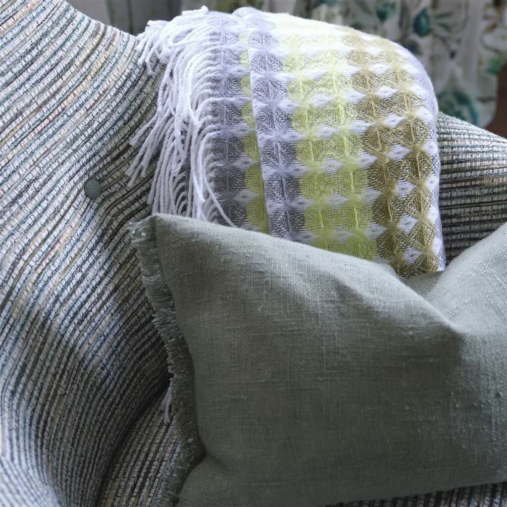 Santerno Moss Throw by Designers Guild