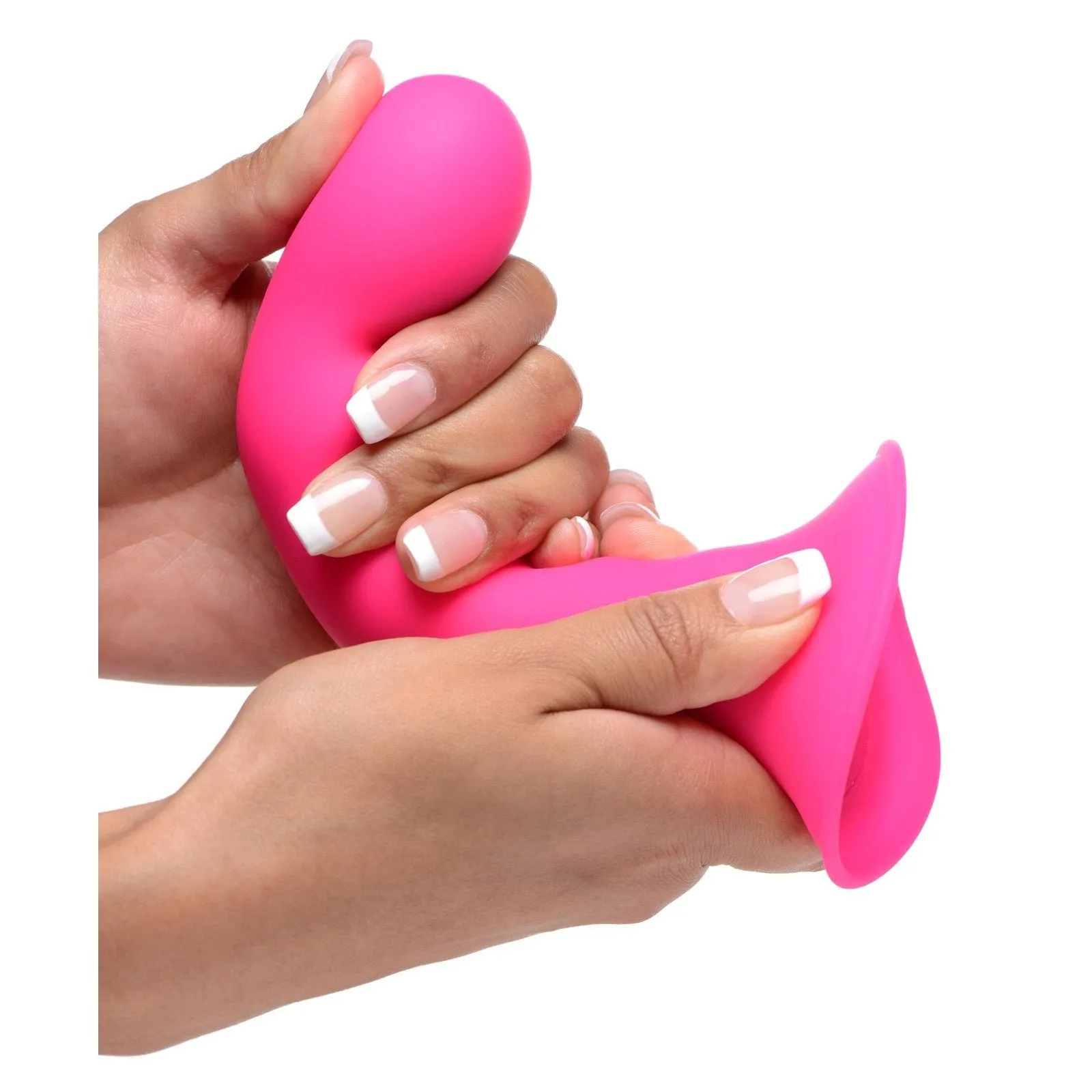 Squeezable Wavy Dildo