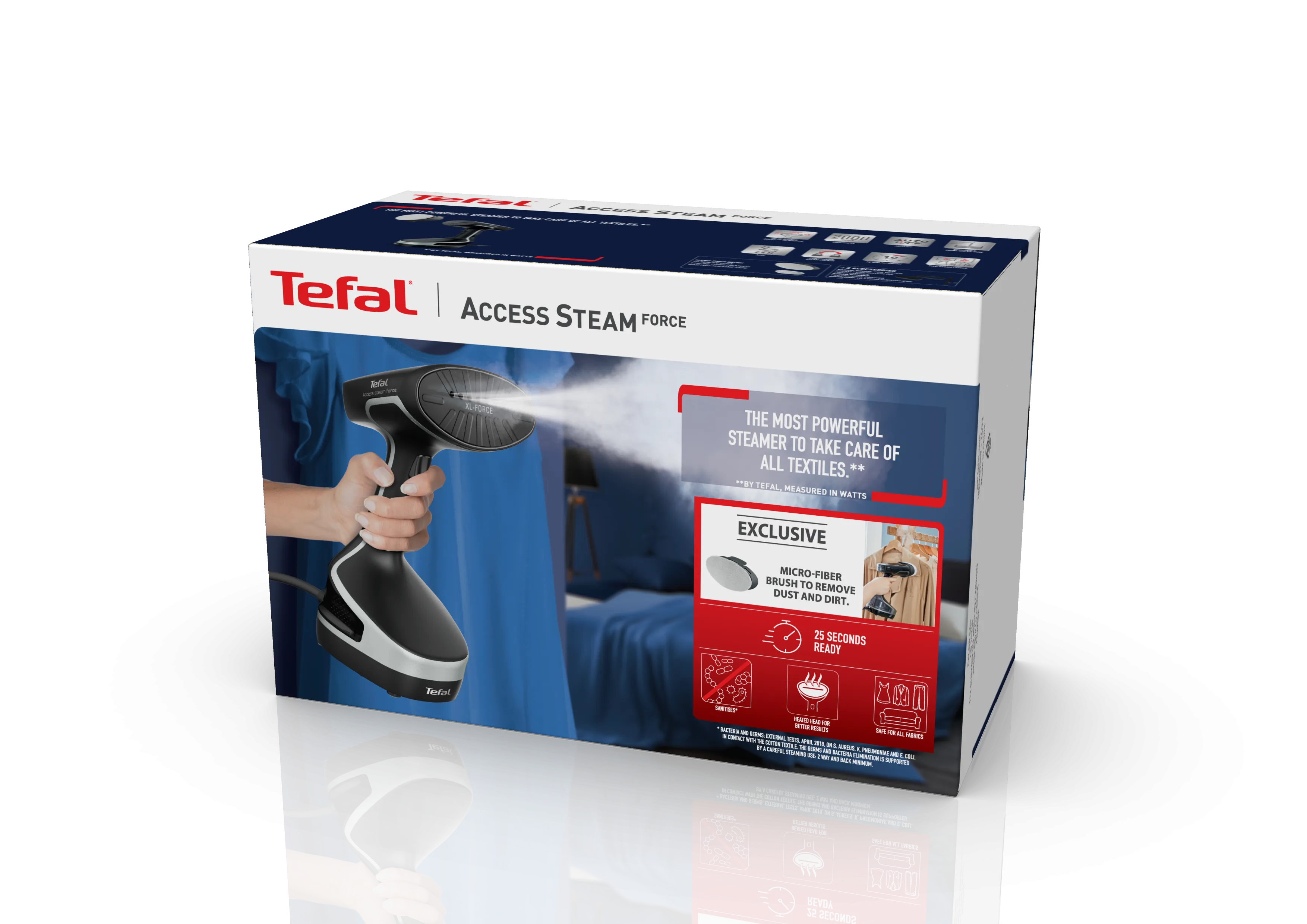 Tefal Access Steam Force Handheld Garment Steamer DT8280