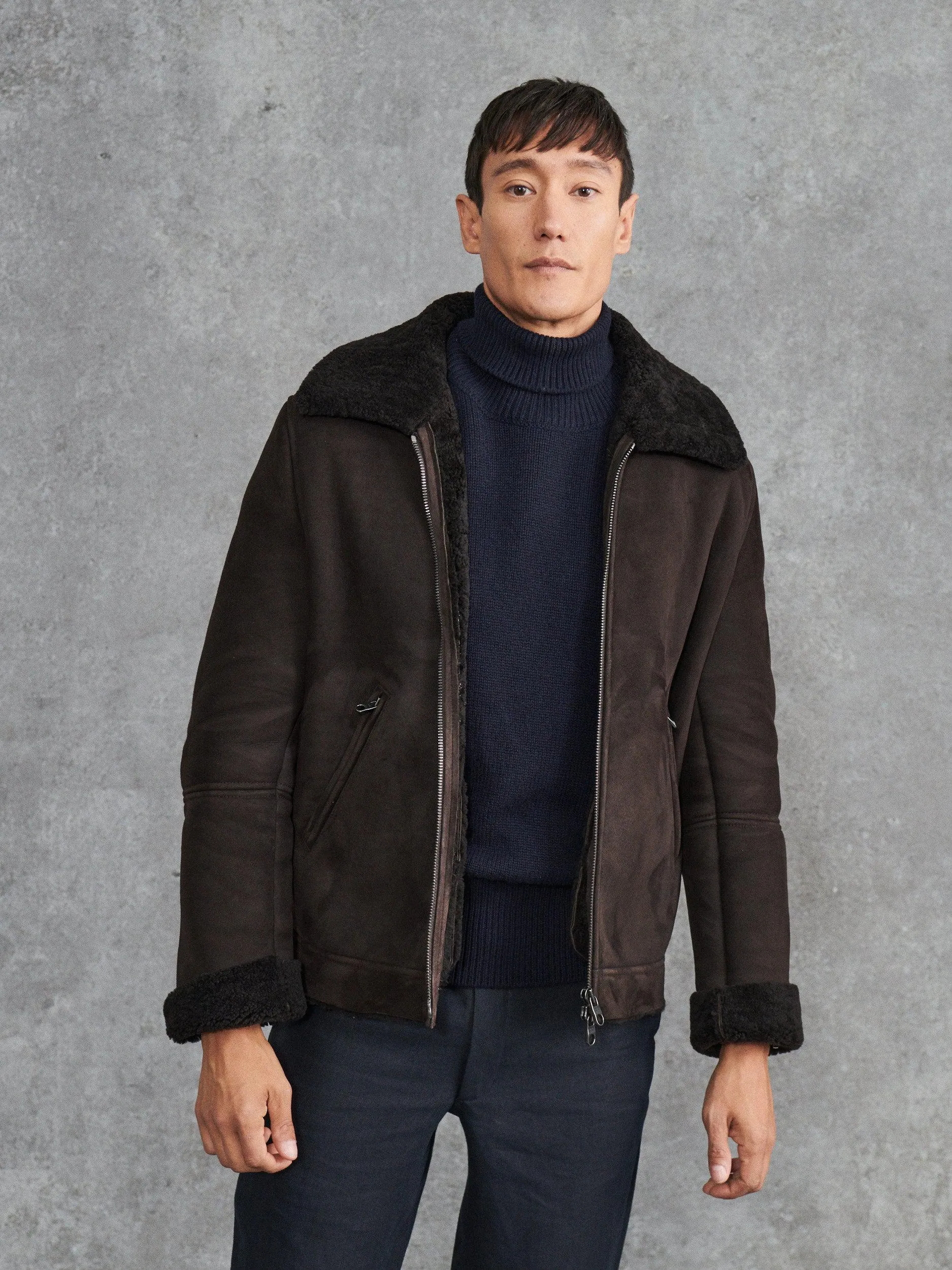 The Shearling Flight Jacket