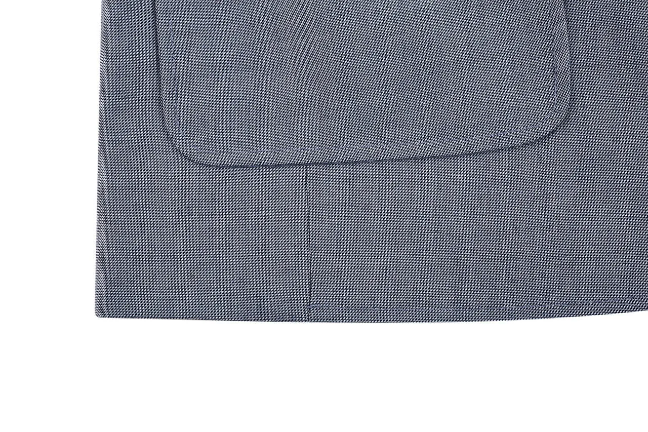 Two Tone Dobby Twill Suit Blazer