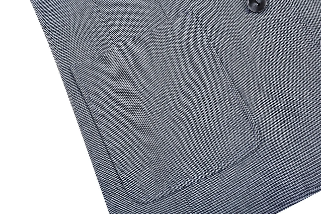 Two Tone Dobby Twill Suit Blazer