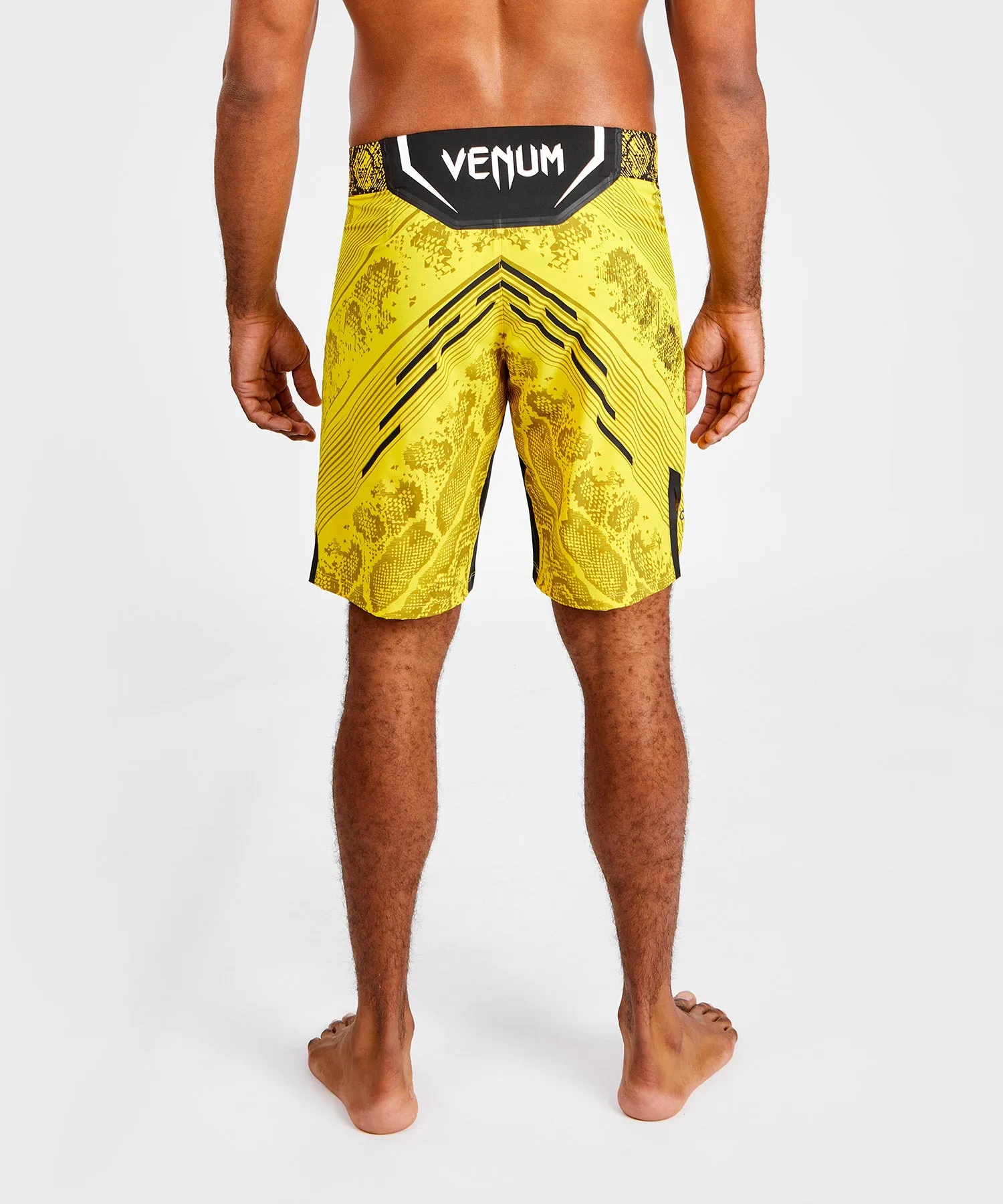 UFC Adrenaline by Venum Authentic Fight Night Men's Fight Short - Long Fit - Yellow