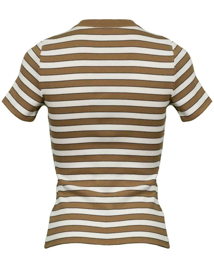 Veronica Beard Draya Stripe Tee