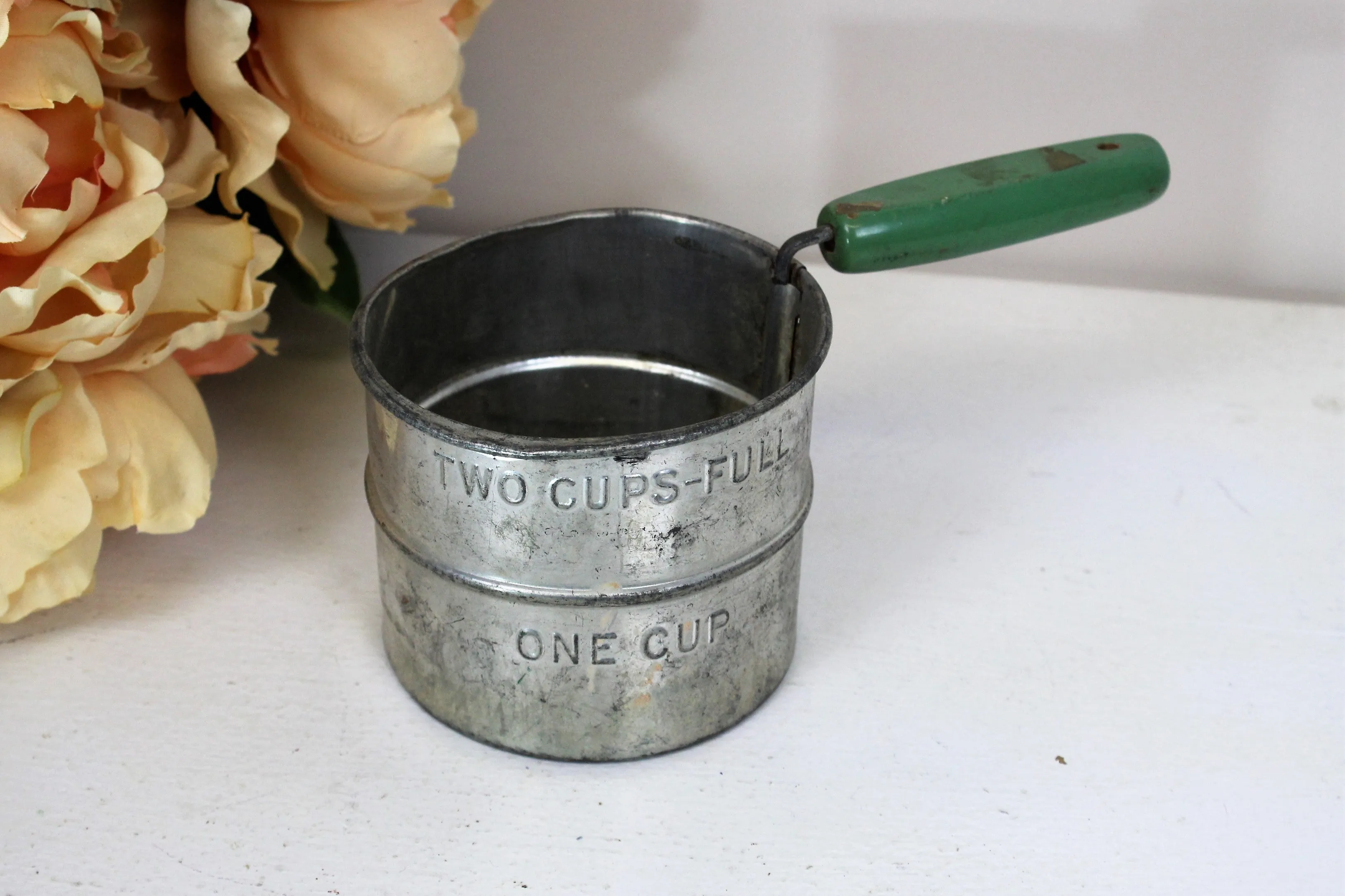 Vintage 1930s 1940s Flour Sifter