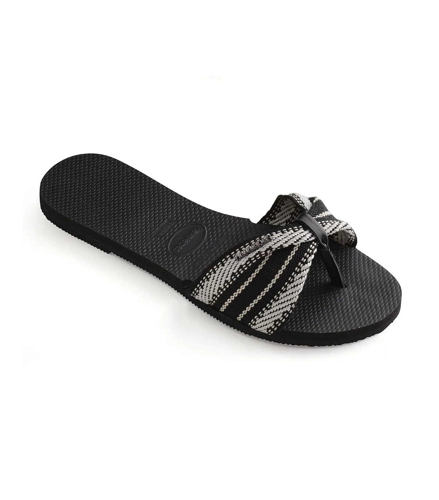 Women's You Saint Tropez Flip Flops - Fita Black