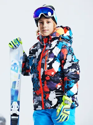 Yeefine Boys Waterproof Windproof Snowboard Ski Jacket